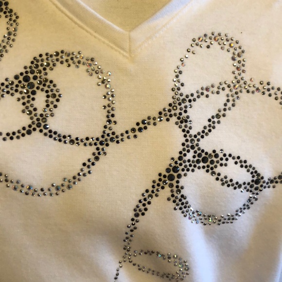 Christine Alexander cotton v-neck top - Picture 3 of 3